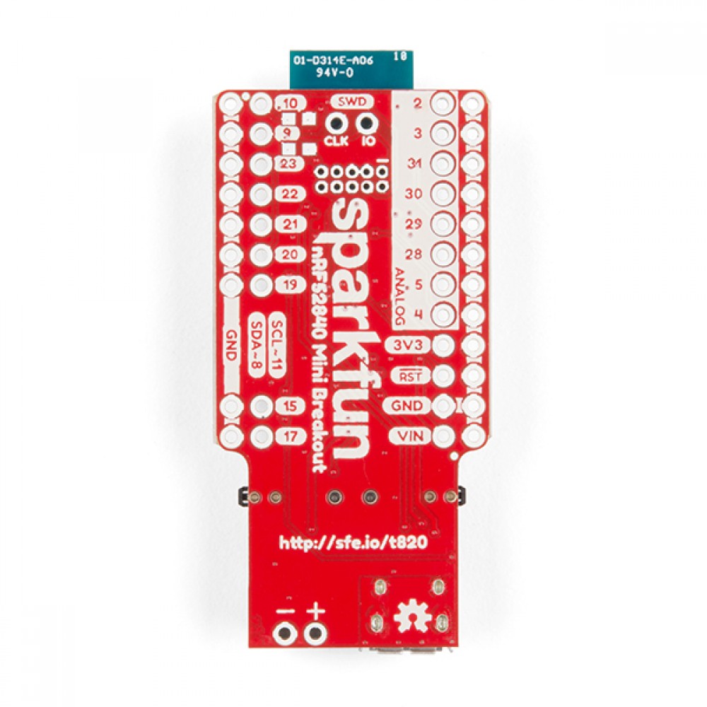 Pro nRF52840 Mini - отладочная плата для Bluetooth