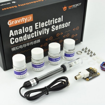 Gravity: Датчик электропроводности «Analog Electrical Conductivity Sensor / Meter(K=10)»