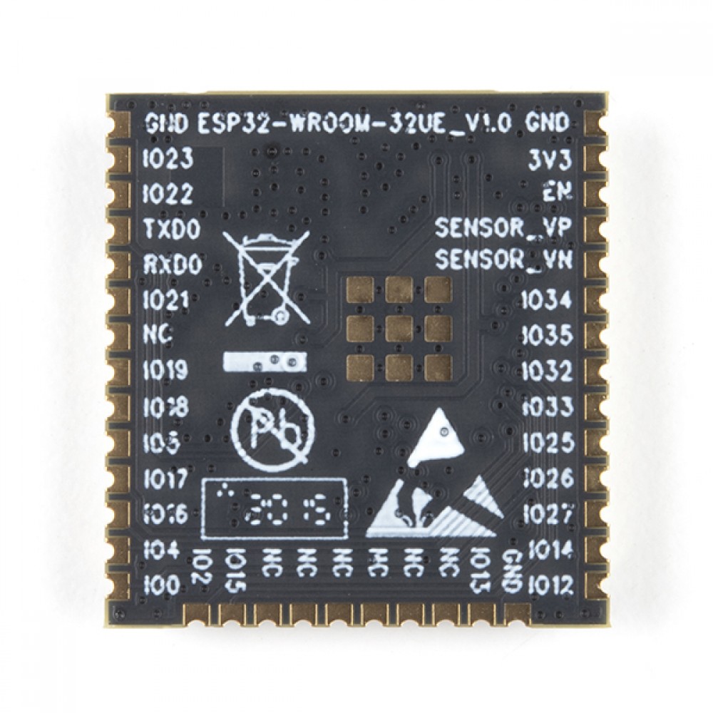 Модуль ESP32 WROOM MCU - 16 МБ (с разъёмом U.FL)